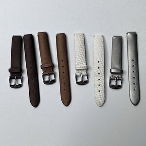 LOT Of 4 Philip Stein Teslar Watch Strap Genuine Leather